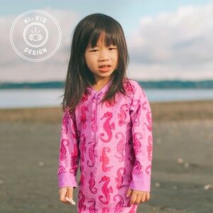 NWT Honeysuckle Swim Hi-Vis Swimsuit 6-12m